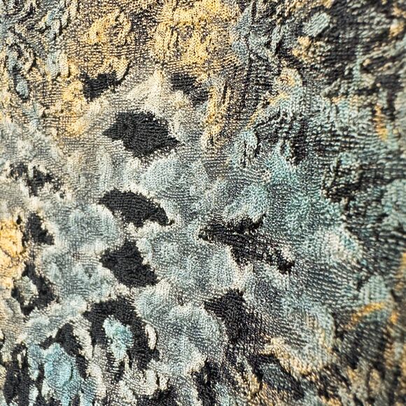 Christopher & Banks 3/4 Sleeve Lettuce Hem Top Womens Medium Artsy Fairy Grunge - Picture 11 of 16